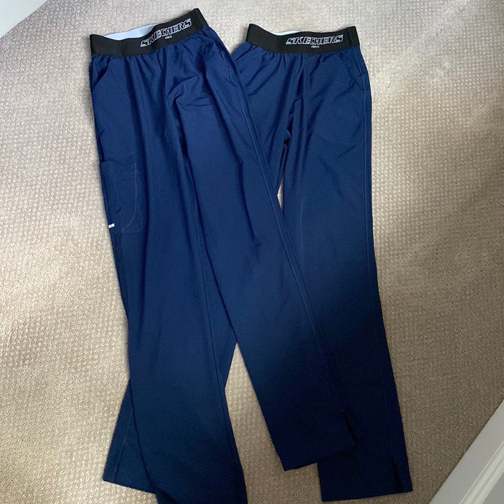 Skechers by Barco Navy Scrub Pants